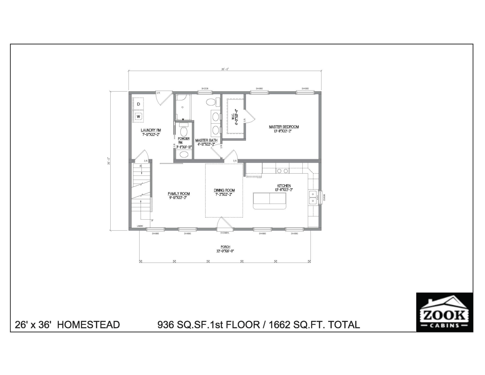 The Homestead Modular Home | Modern Farmhouse By Zook Cabins