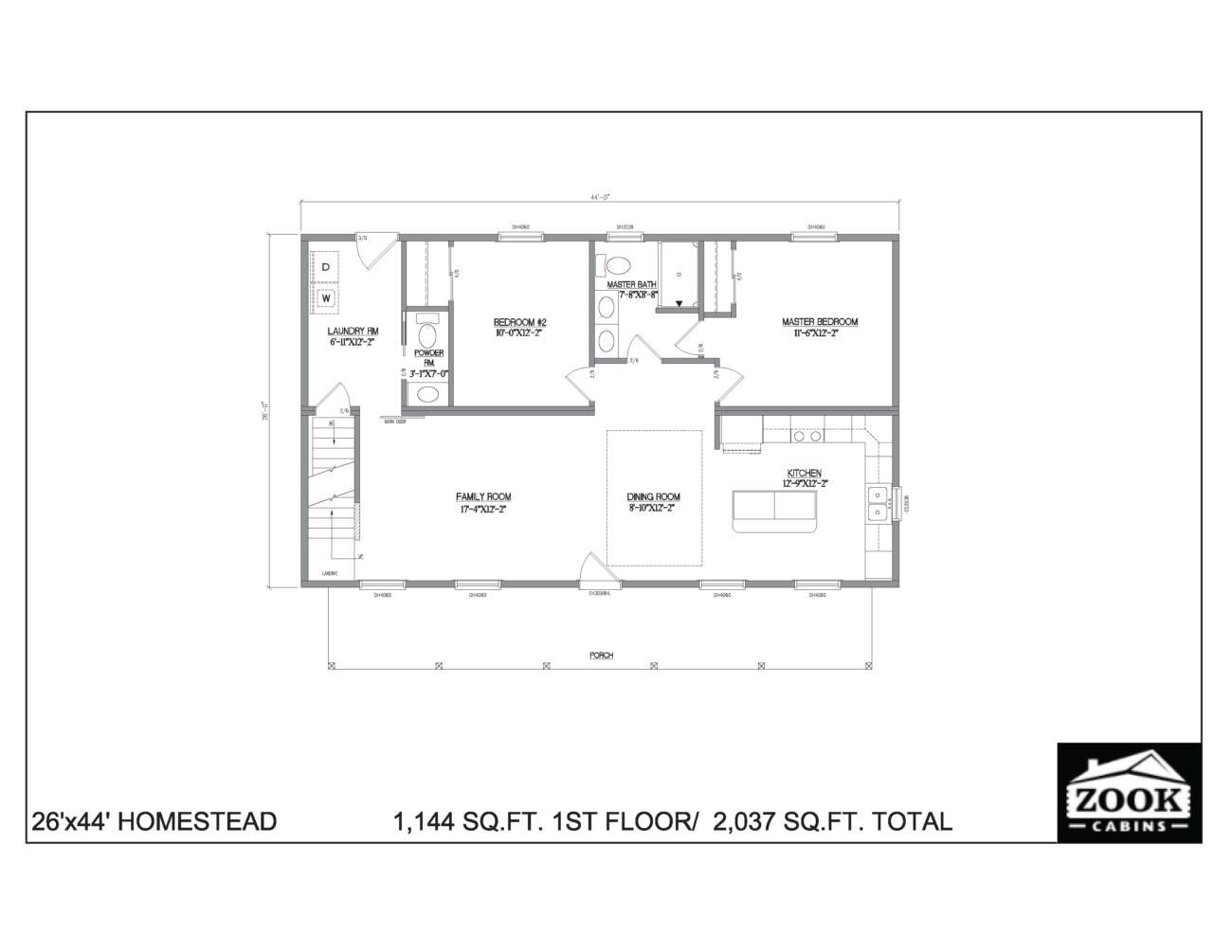 The Homestead Modular Home | Modern Farmhouse By Zook Cabins