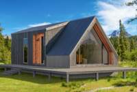 Stunning A Frame Park Model Home