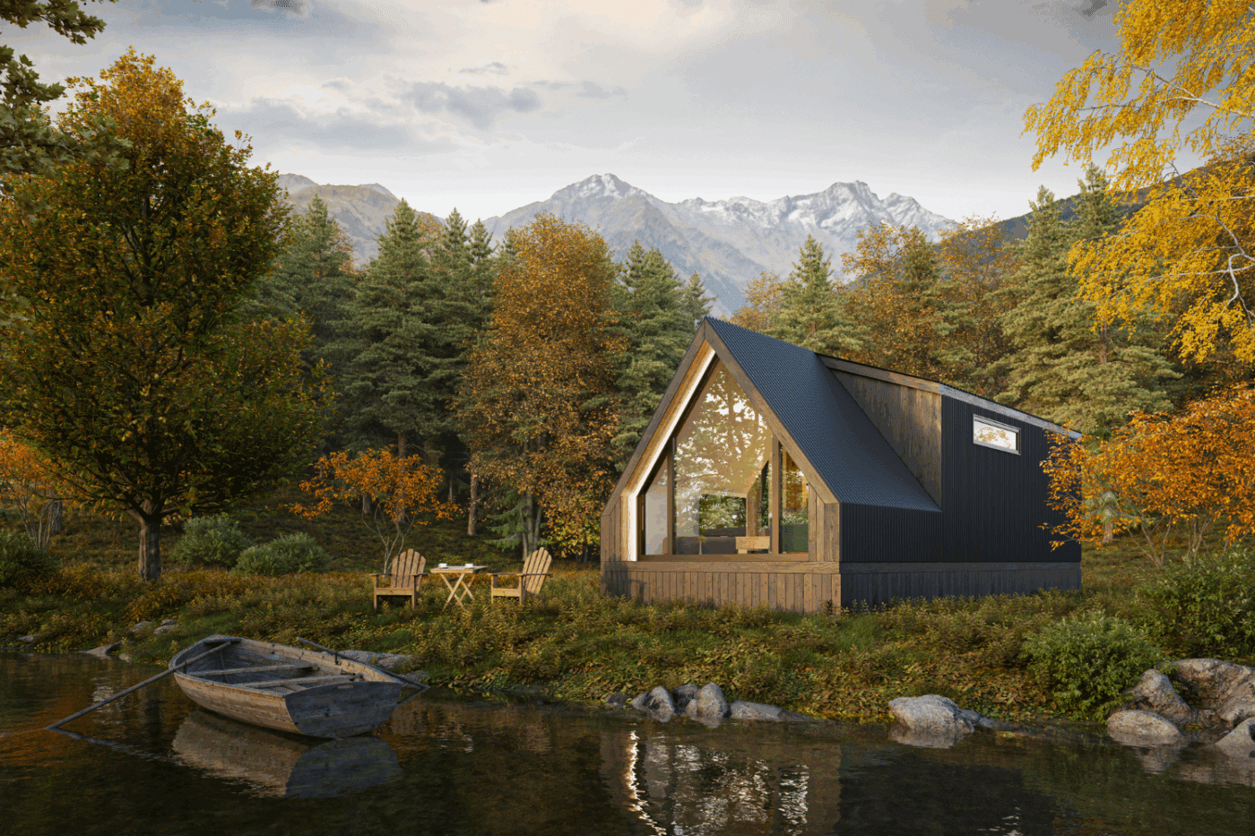 Zook A-Frame Bunkhouse
