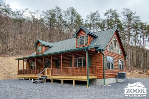 26x48 Mountaineer Deluxe Cabin in Clearville PA with front porch