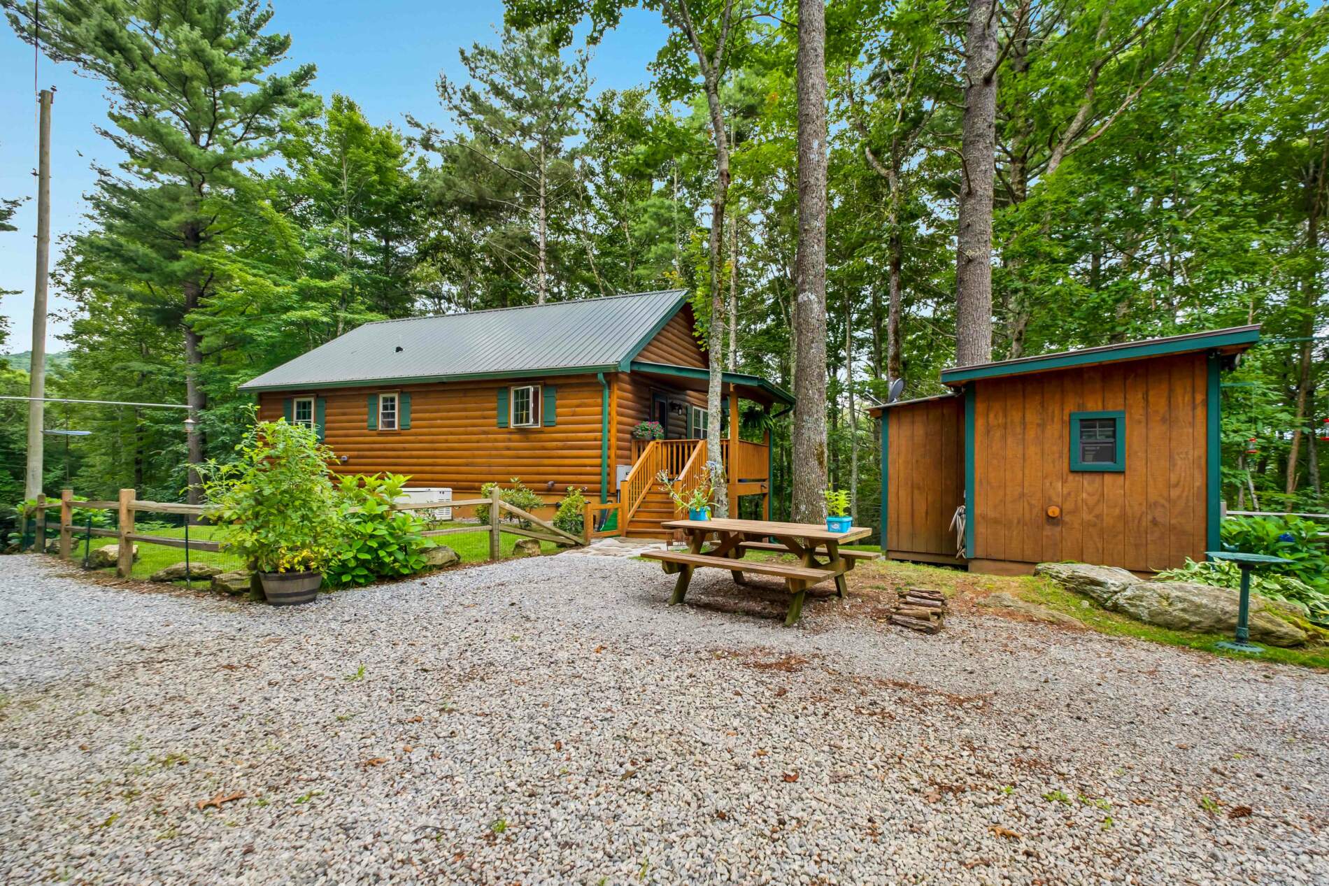 Log Home In Cullowhee NC Zook Cabins