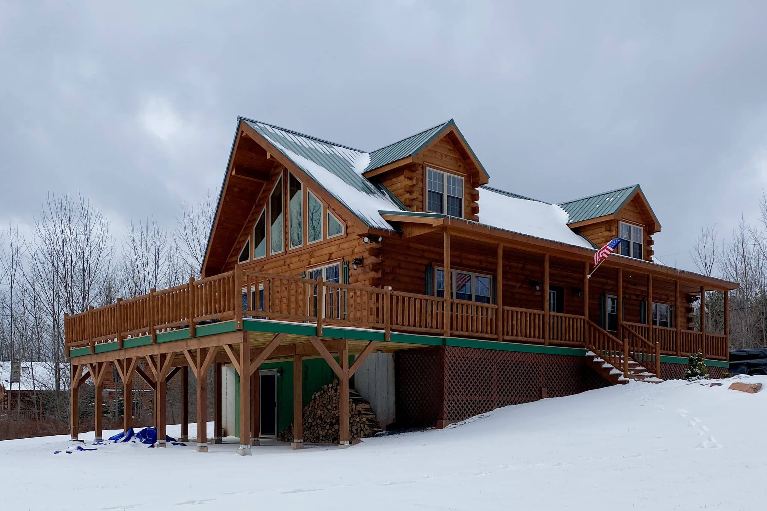 Stunning Mountaineer Deluxe Cabin In Jewett New York