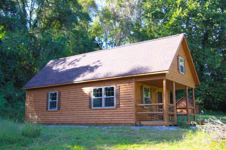 Beautifully, Quaint Single Wide Log Cabin Home Catskill Log Homes