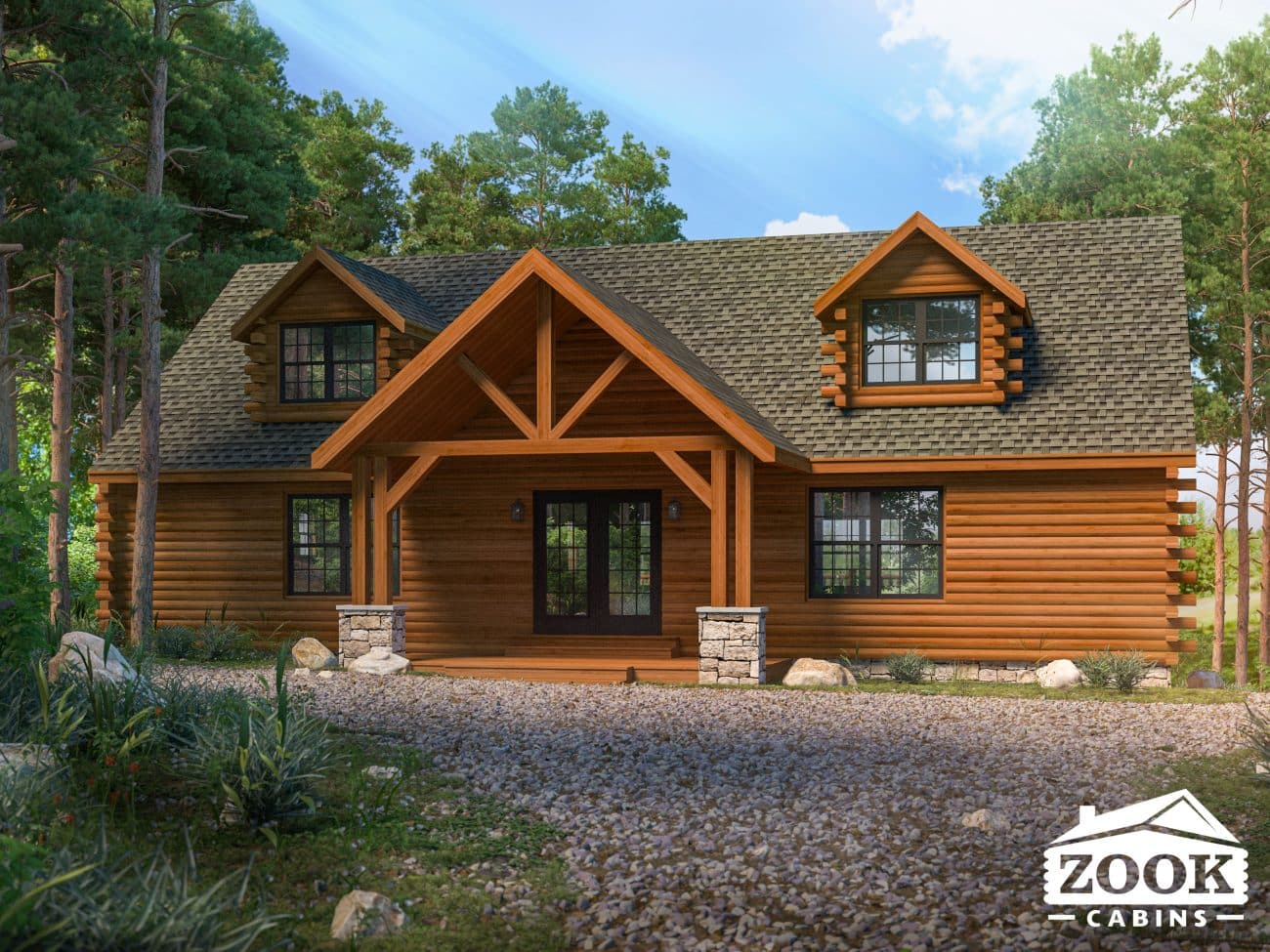 The Mountain Home Collection Log Cabins