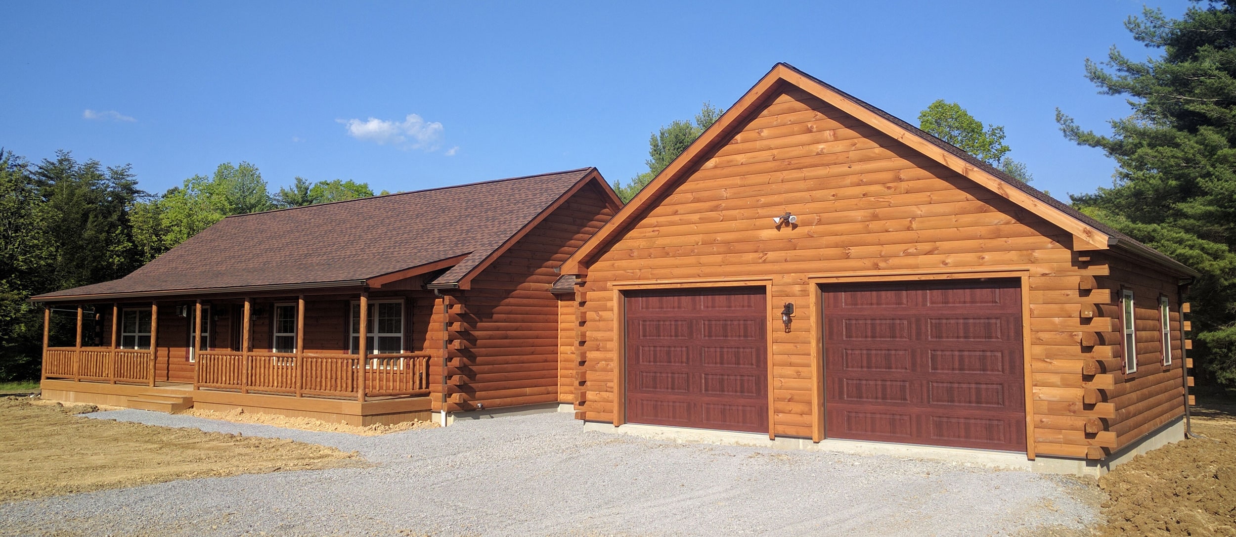 Log Cabin Garages Prefab Zook Cabins