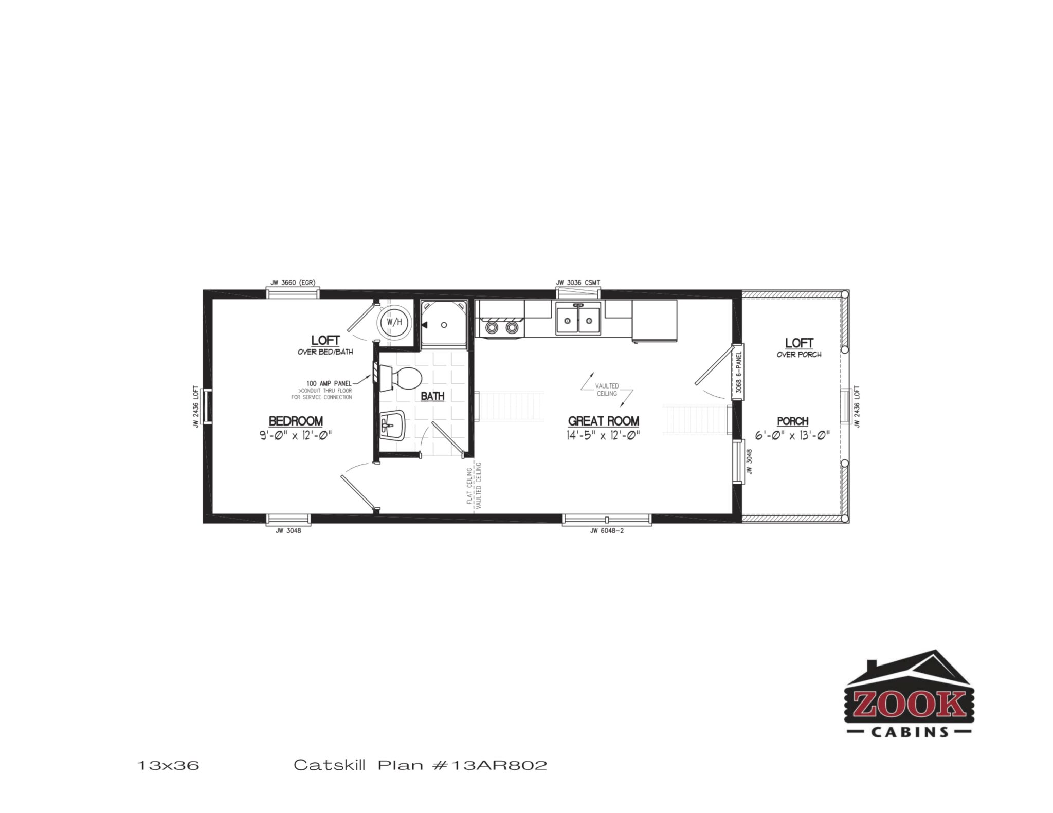 Beautifully, Quaint Single Wide Log Cabin Home Catskill Log Homes