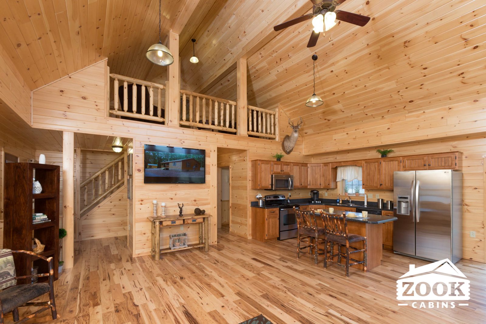 Cozy up in a log cabin worth buying
