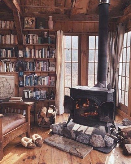 cabins are worth buying if you can heat it with a wood stove