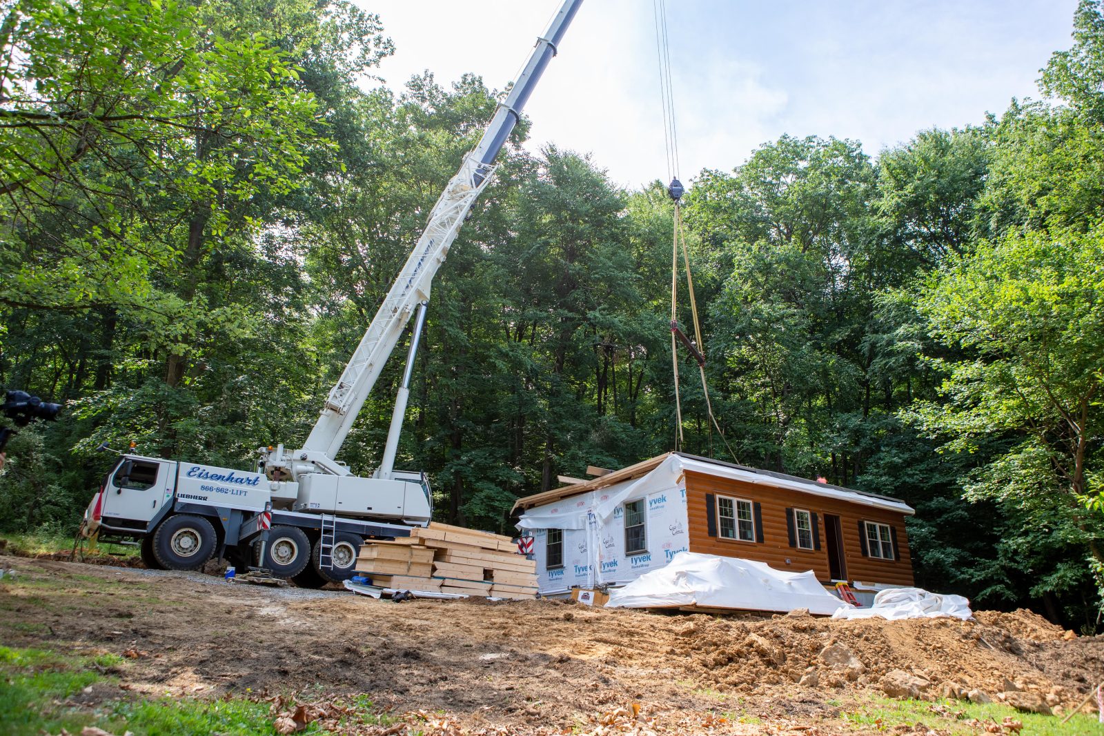 Zook Cabins Install