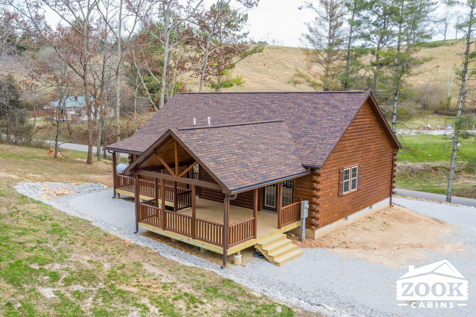 Sunset Ridge Cabin Rancher Luxury Log Home Zook Cabins