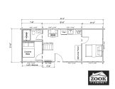 Rancher Log Cabin Interior Floor Plan