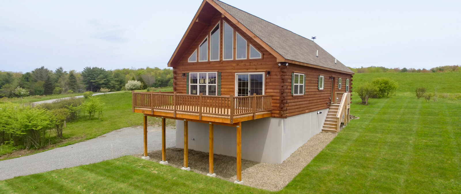 amish chalet cabin plans
