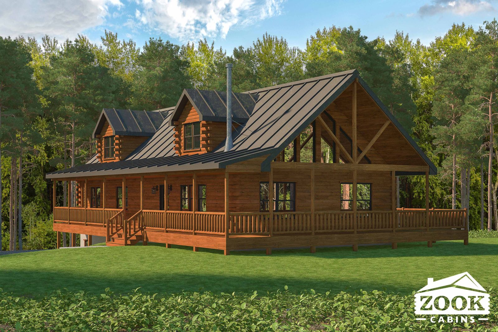 Log Cabin Homes Prefab Home In Northern