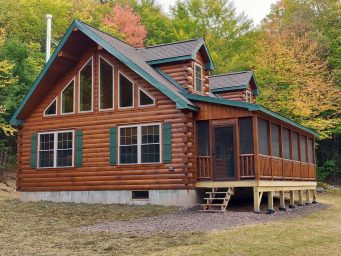 Screened in Porches for Your Log Cabin