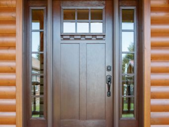 Custom Door for Your Log Cabin
