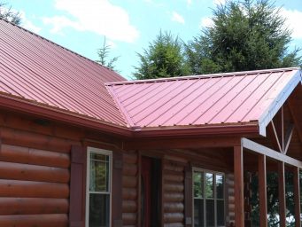 Steel Roof for Your Log Cabin