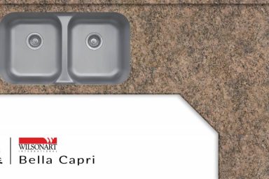 Bella Capri countertops for Your Log Cabin