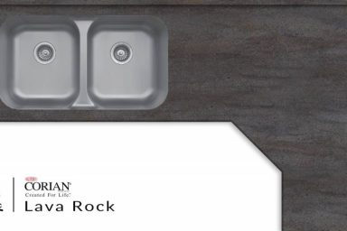 Lava Rock Countertops for Your Log Cabin