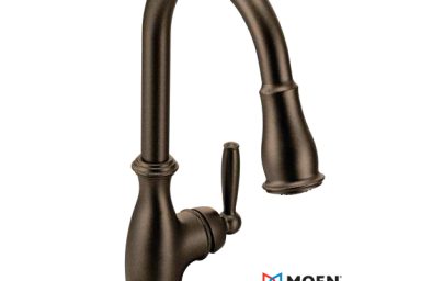 Oil Rubbed Kitchen faucet with pull down sprayer for your Log Cabin