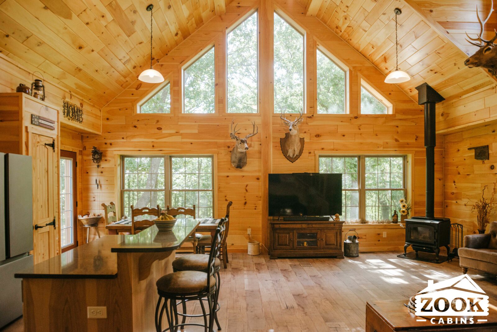 Charming Prefab Log Home In Stroud OK Zook Cabins 2023