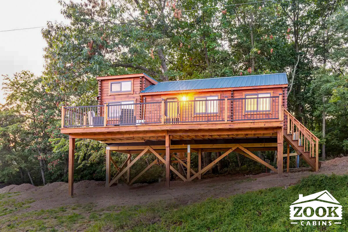 Experience A Few Nights In A Zook Log Cabin Rental