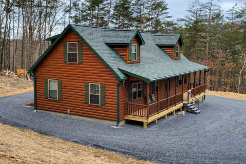Zook Cabins log home