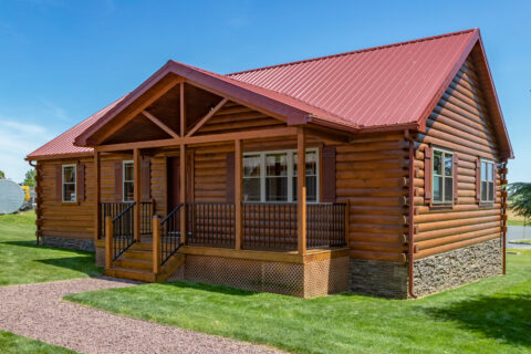 Pioneer Log Cabin floor plans and prices