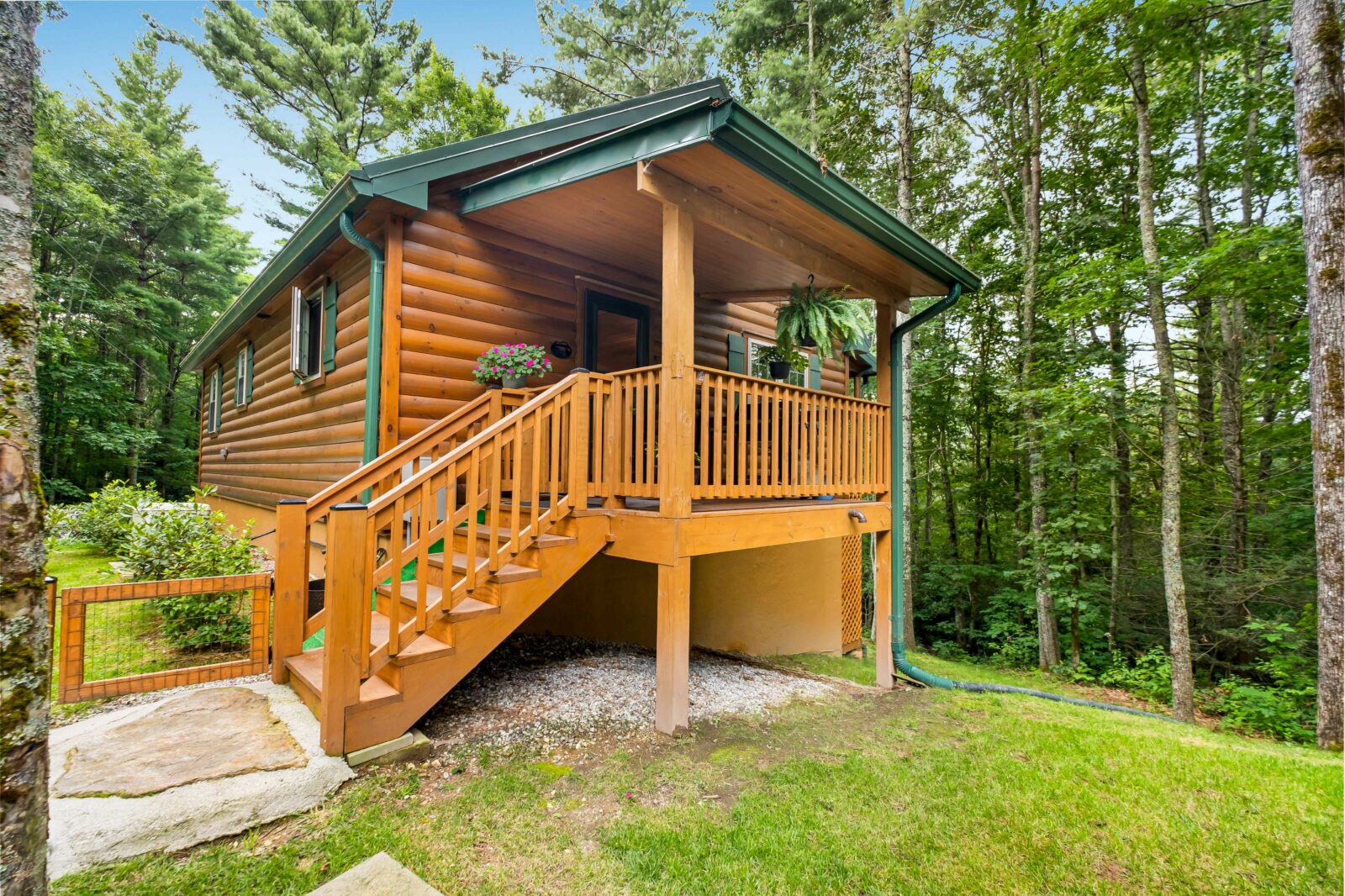Log Home In Cullowhee NC Zook Cabins