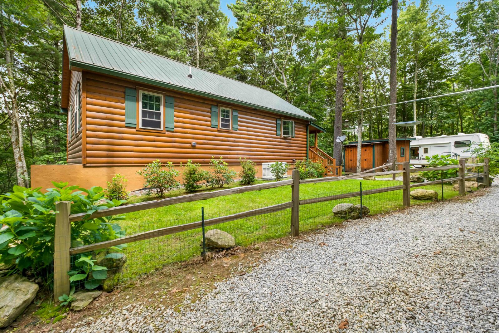 Log Home In Cullowhee NC Zook Cabins