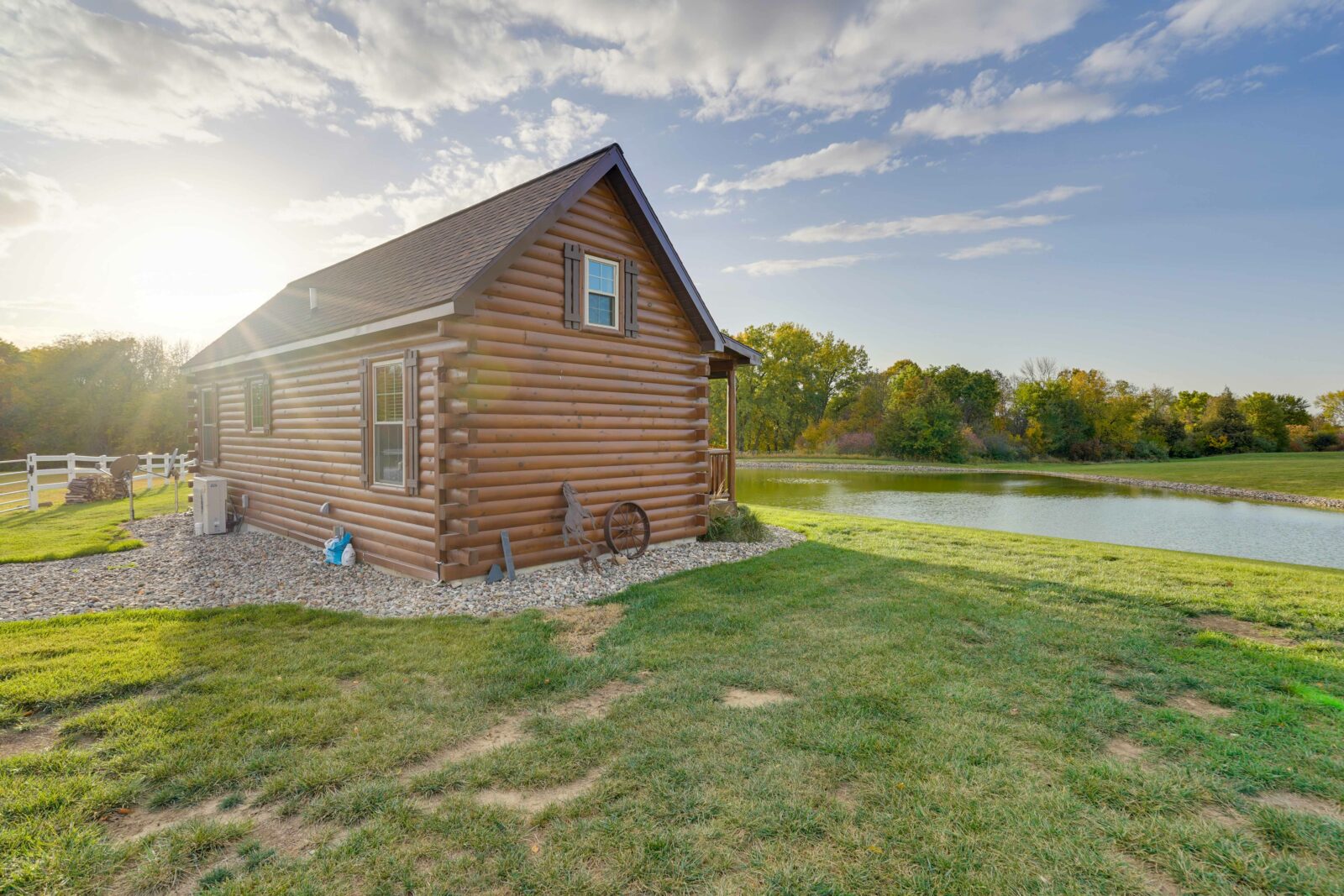 Beautiful Prefab Cabin In Adel IA Zook Cabins