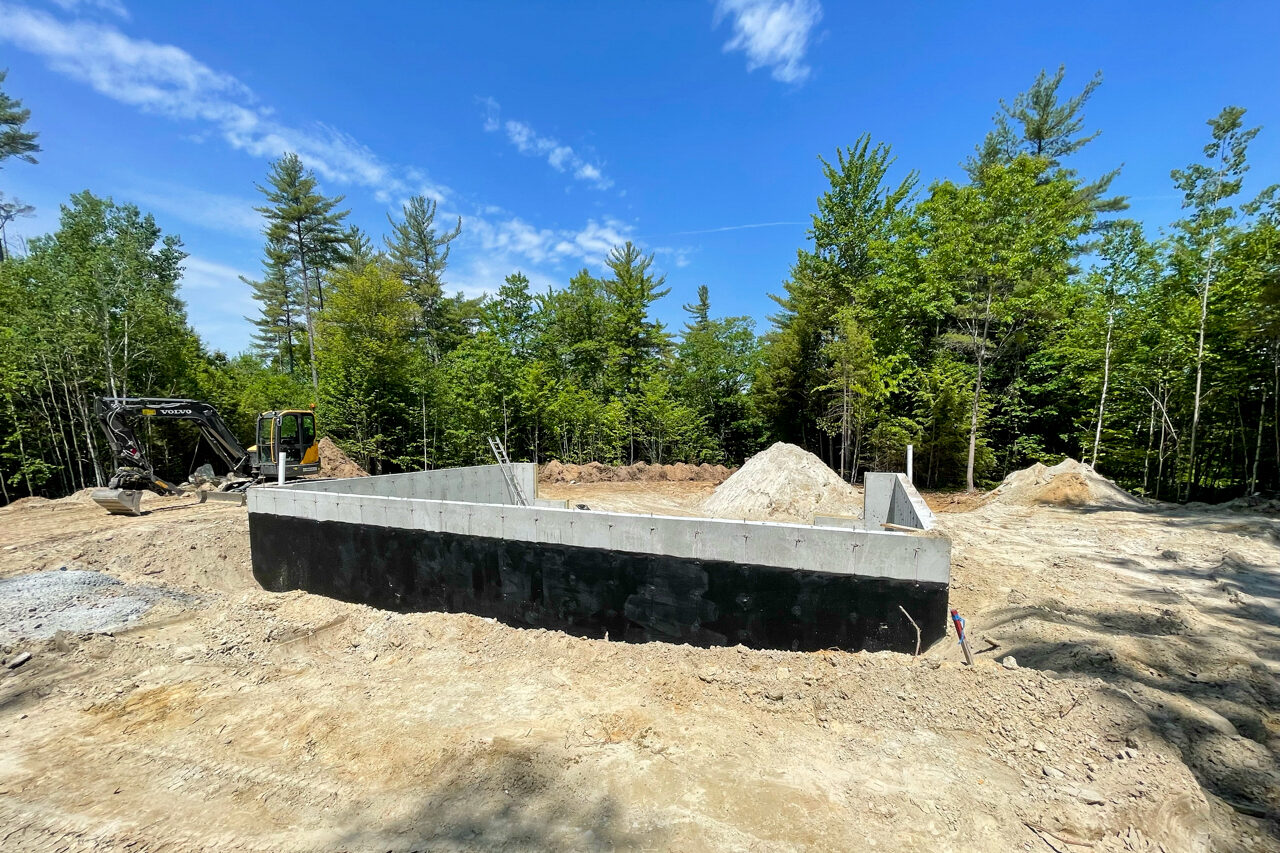 28x40 Log Home In Campton NH Zook Cabins