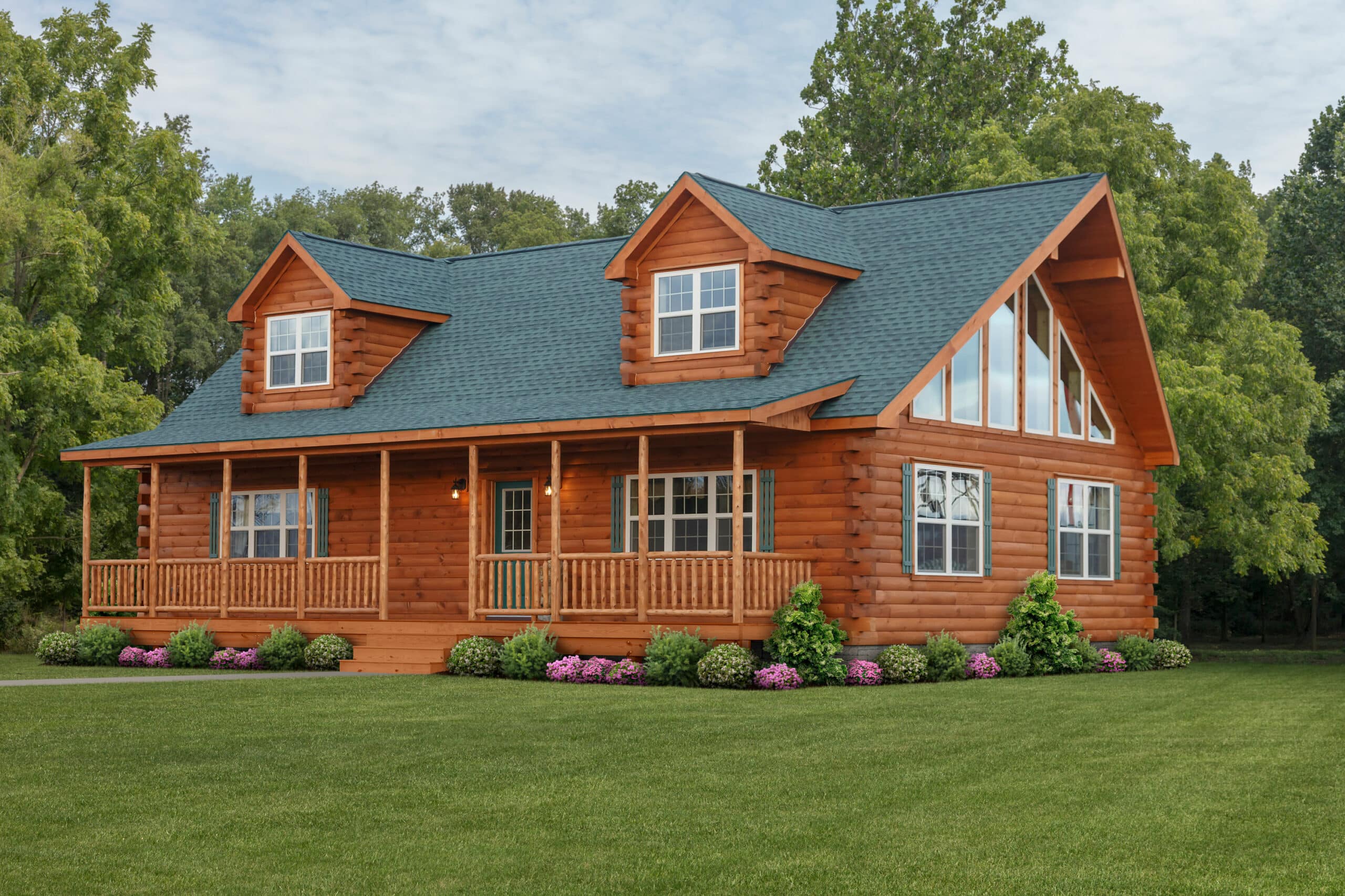 Gorgeous Amish Built Log Cabins Vs Manufactured Log Homes