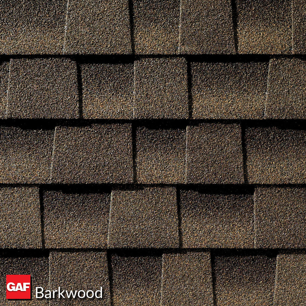 prefab log cabin roofing asphalt barkwood